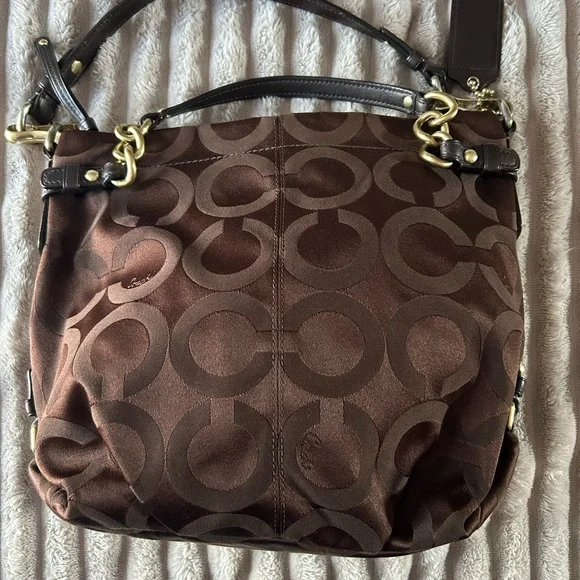 Coach Brooke Signature Brown Canvas Bag GO973-14147 - Picture 3 of 15